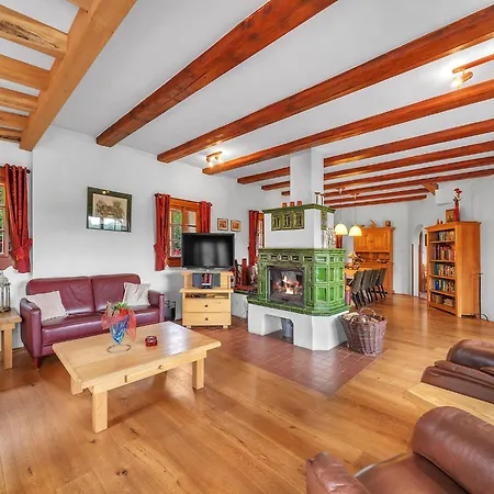 In Czechia With Heated Pool & Mountain Views Villa Vidochov