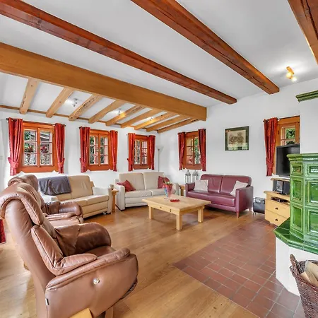 In Czechia With Heated Pool & Mountain Views Villa *