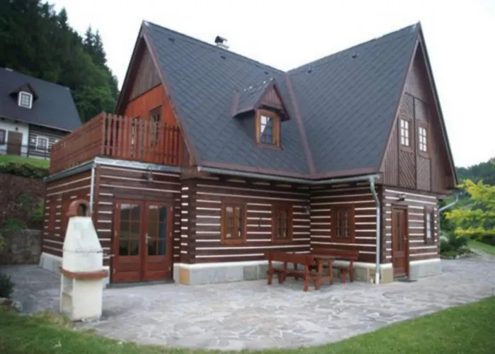 In Czechia With Heated Pool & Mountain Views Vidochov