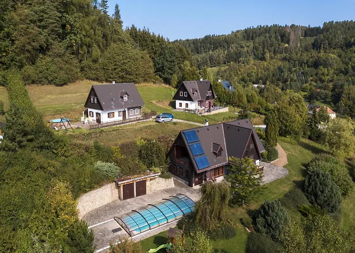 In Czechia With Heated Pool & Mountain Views * Vidochov