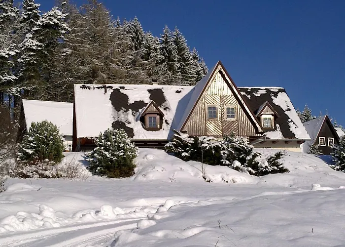 In Czechia With Heated Pool & Mountain Views Willa